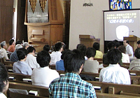 べてるの家理事、北海道医療大学教授　向谷地 生良 講演の様子